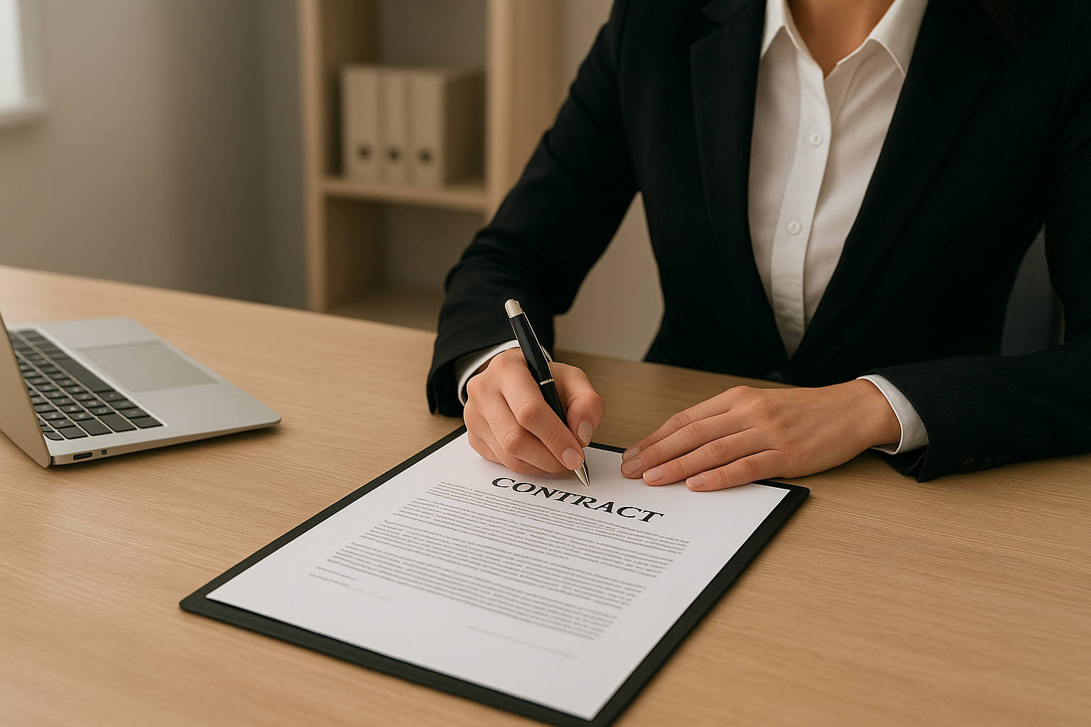 Contrato legal firmado